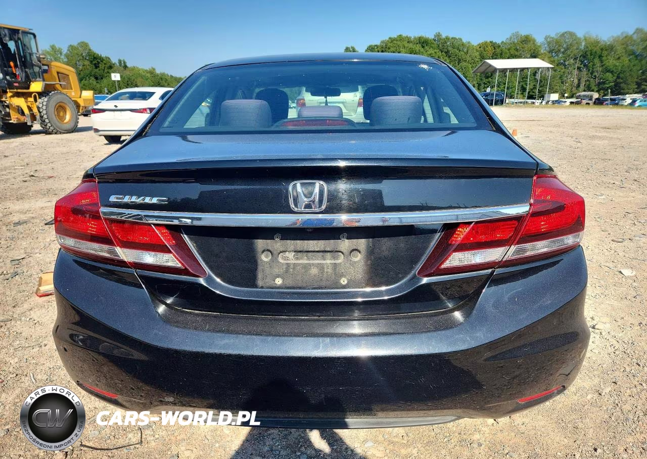 2013 Honda Civic Ex VIN:19XFB2F85DE272425 - 6