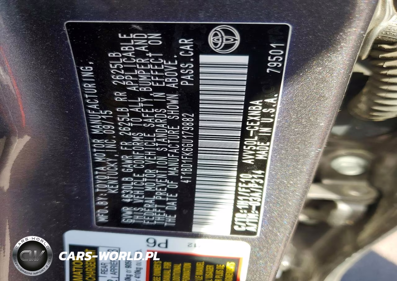 2016 Toyota Camry Hybrid Le VIN:4T1BD1FK6GU179882 - 13