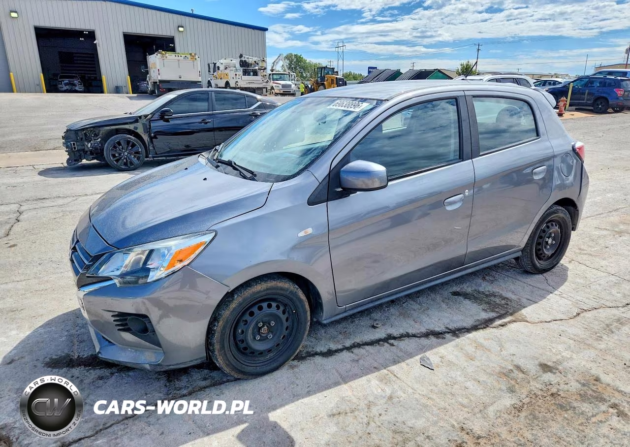 2021 Mitsubishi Mirage Es VIN:ML32AUHJ1MH009472 - 1
