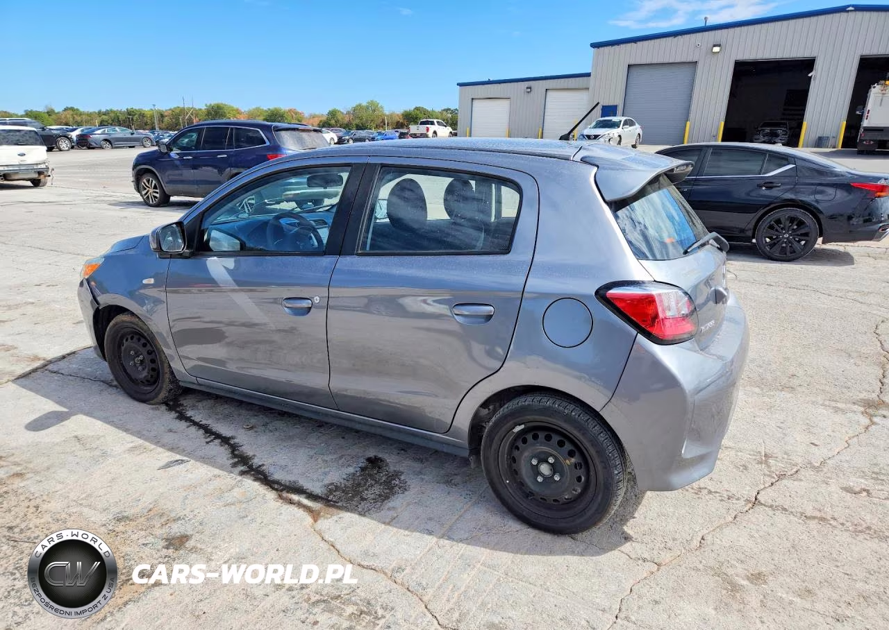 2021 Mitsubishi Mirage Es VIN:ML32AUHJ1MH009472 - 2