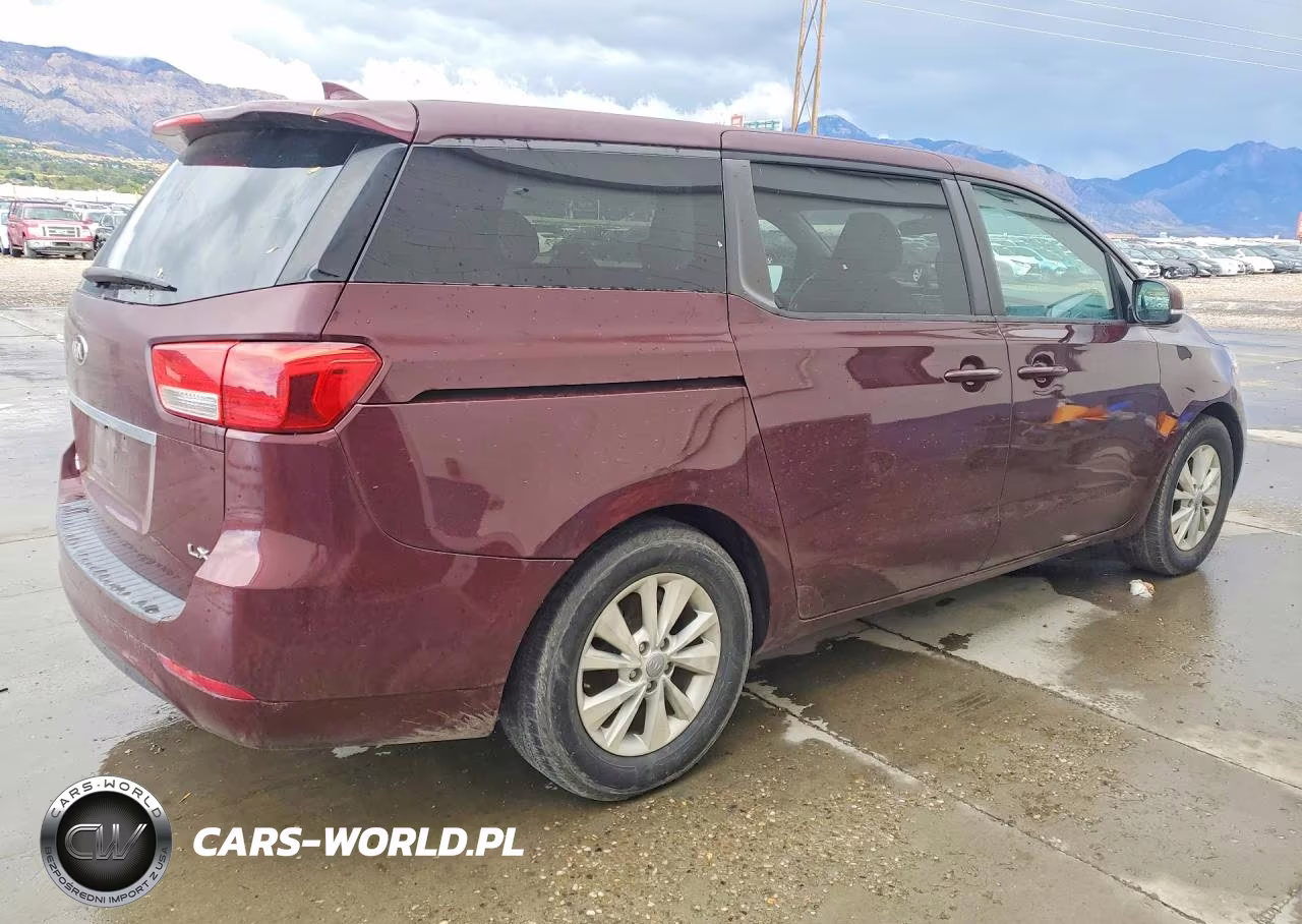 2017 Kia Sedona Lx VIN:KNDMB5C11H6244777 - 3