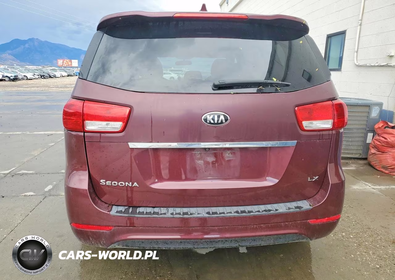 2017 Kia Sedona Lx VIN:KNDMB5C11H6244777 - 6