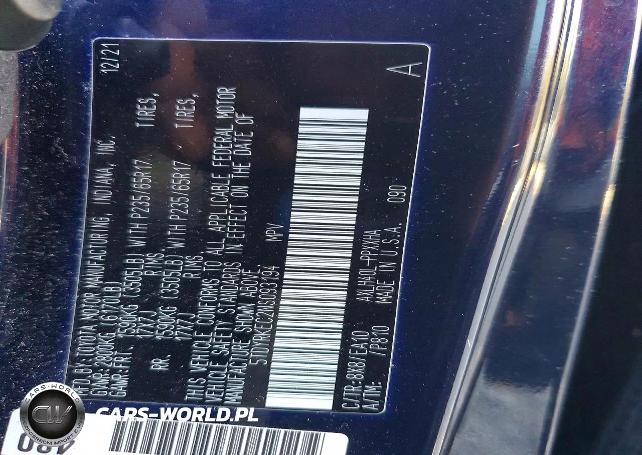 2022 Toyota Sienna Xle VIN:5TDYRKEC2NS093194 - 13