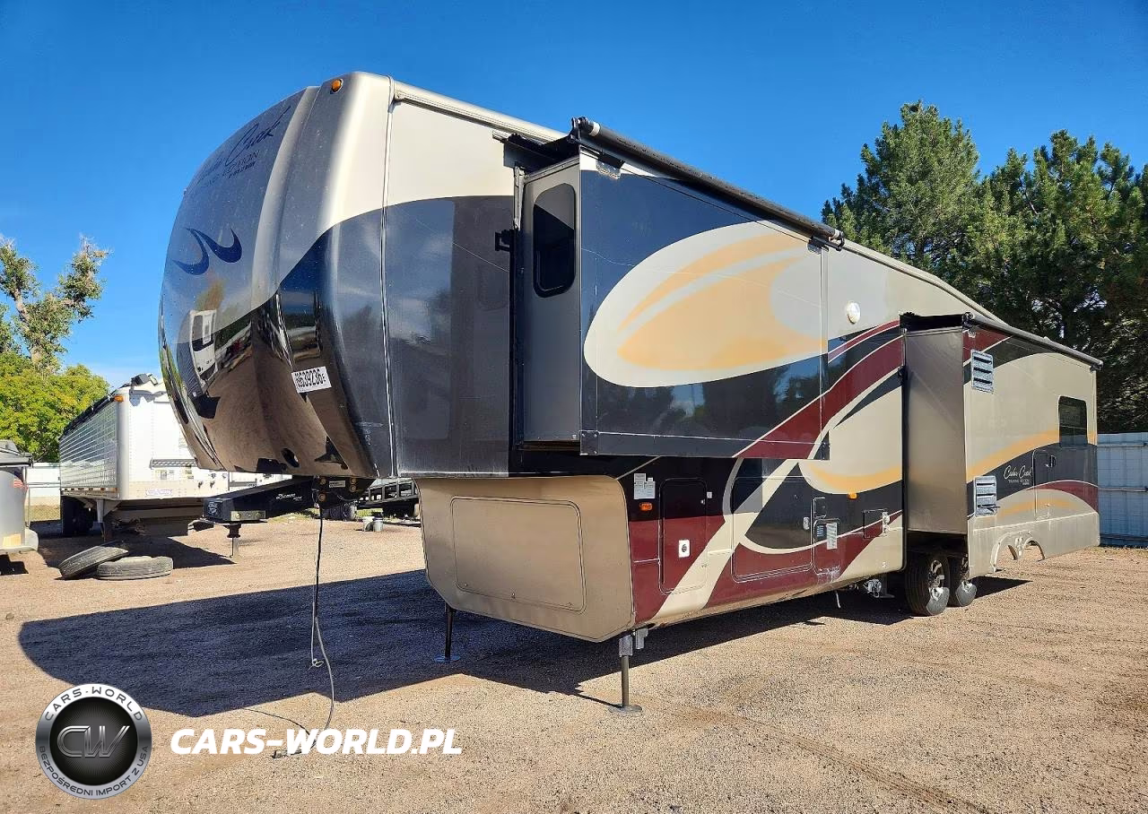 2012 Forest River Cedar Creek Camper VIN:4X4FCRM28CS205876 - 2