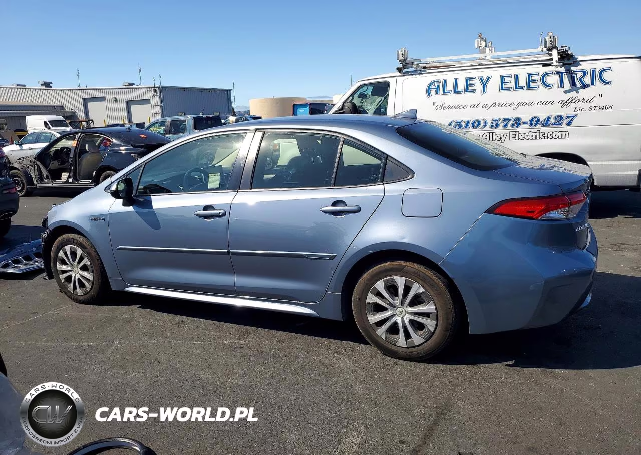 2021 Toyota Corolla Le VIN:JTDEAMDE7MJ011139 - 2