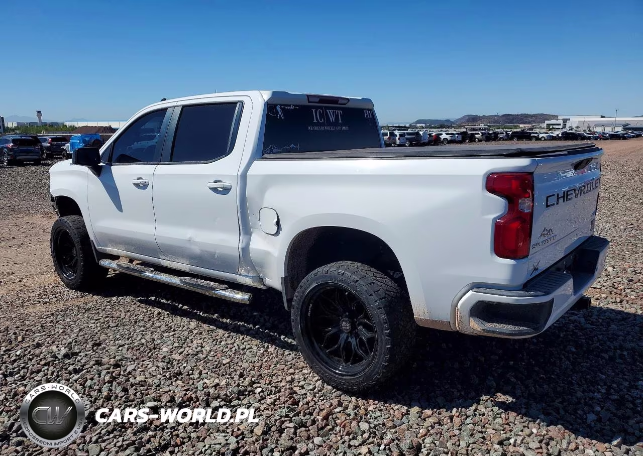 2020 Chevrolet Silverado C1500 Rst VIN:3GCPWDED0LG376617 - 2