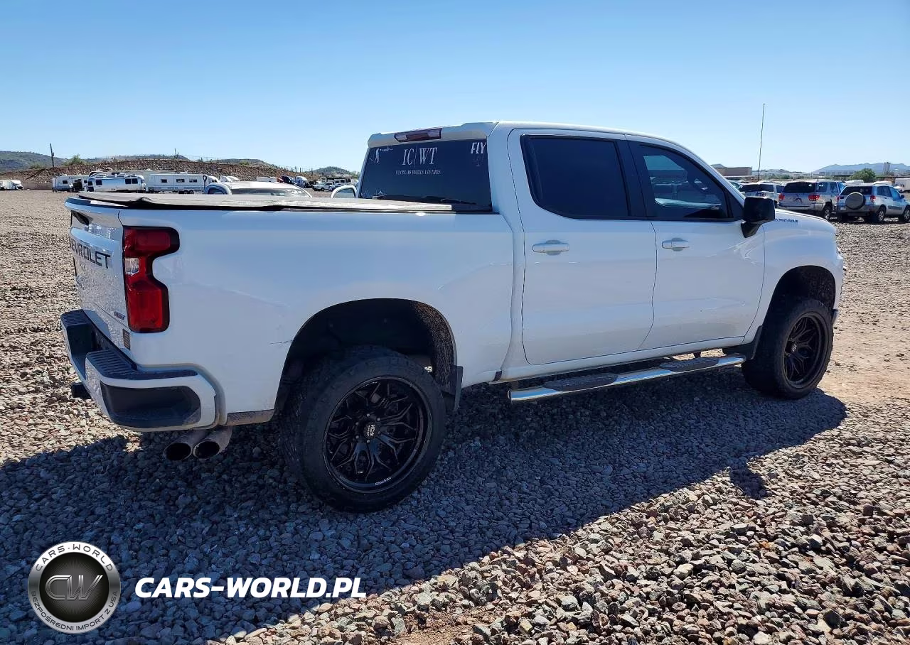 2020 Chevrolet Silverado C1500 Rst VIN:3GCPWDED0LG376617 - 3