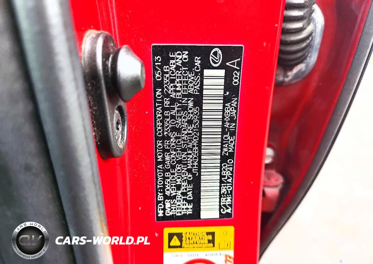 2013 Lexus Ct 200 VIN:JTHKD5BH9D2153935 - 12