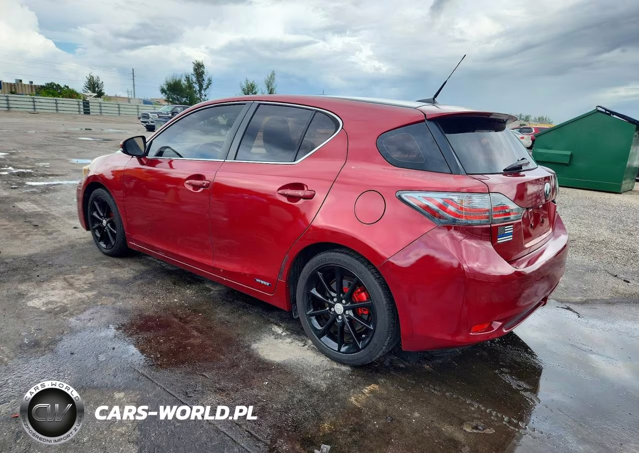 2013 Lexus Ct 200 VIN:JTHKD5BH9D2153935 - 2