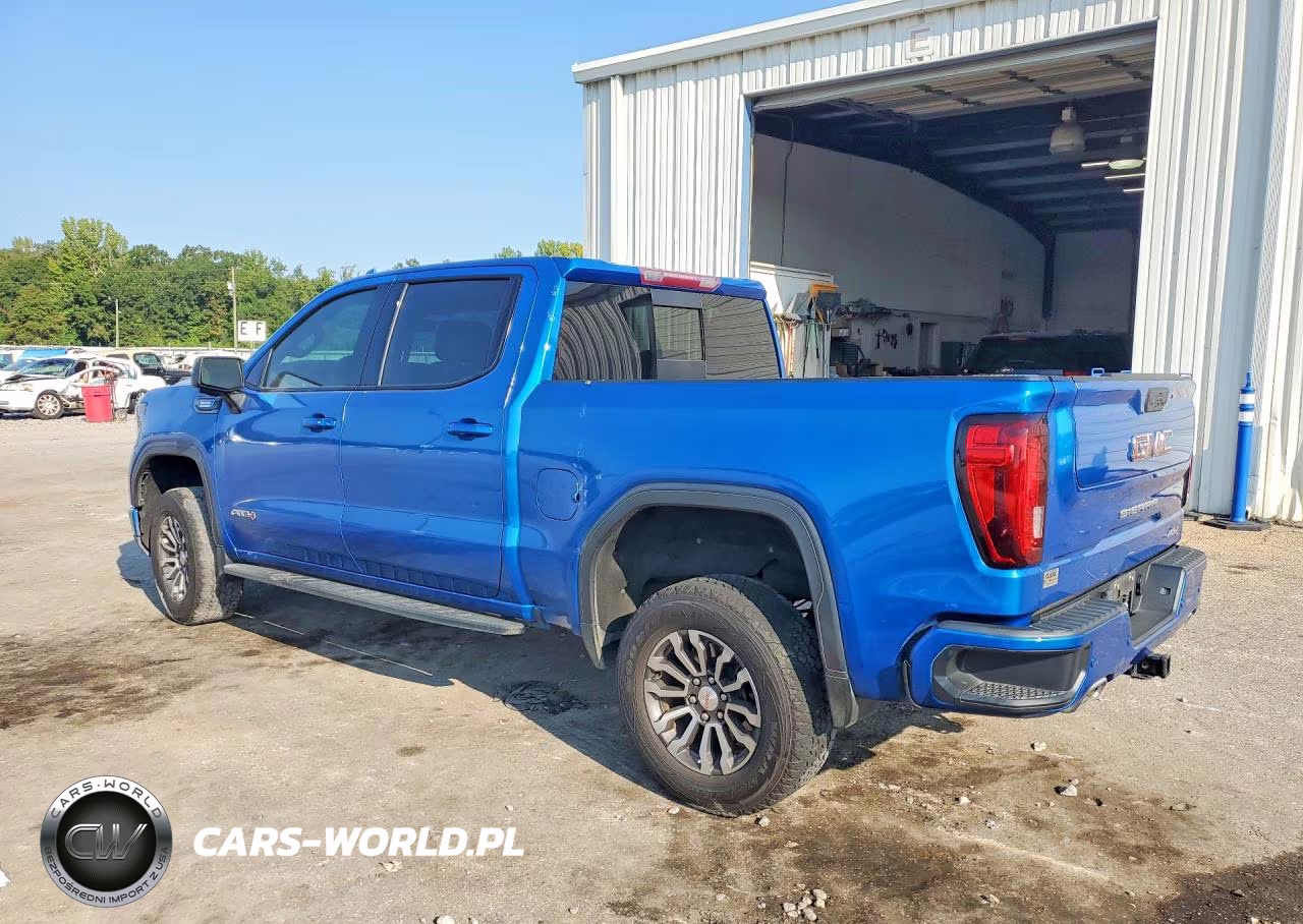 2022 GMC Sierra K1500 At4 VIN:1GTUUEET8NZ599397 - 2