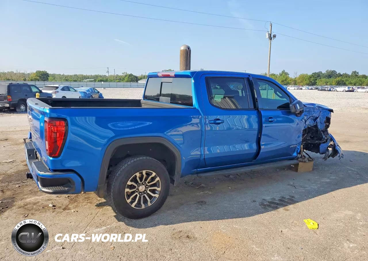 2022 GMC Sierra K1500 At4 VIN:1GTUUEET8NZ599397 - 3