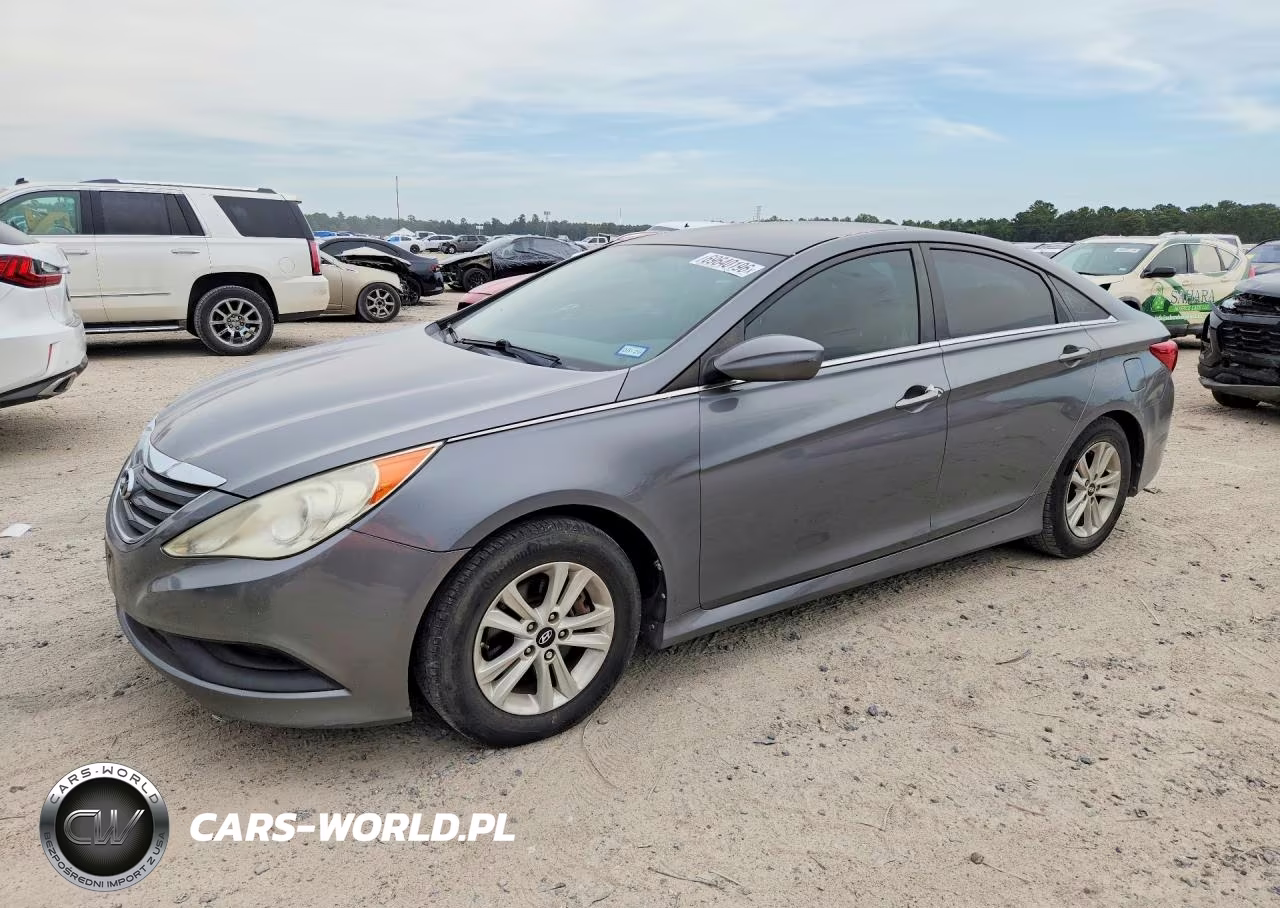 2014 Hyundai Sonata Gls VIN:5NPEB4AC9EH893974 - 1