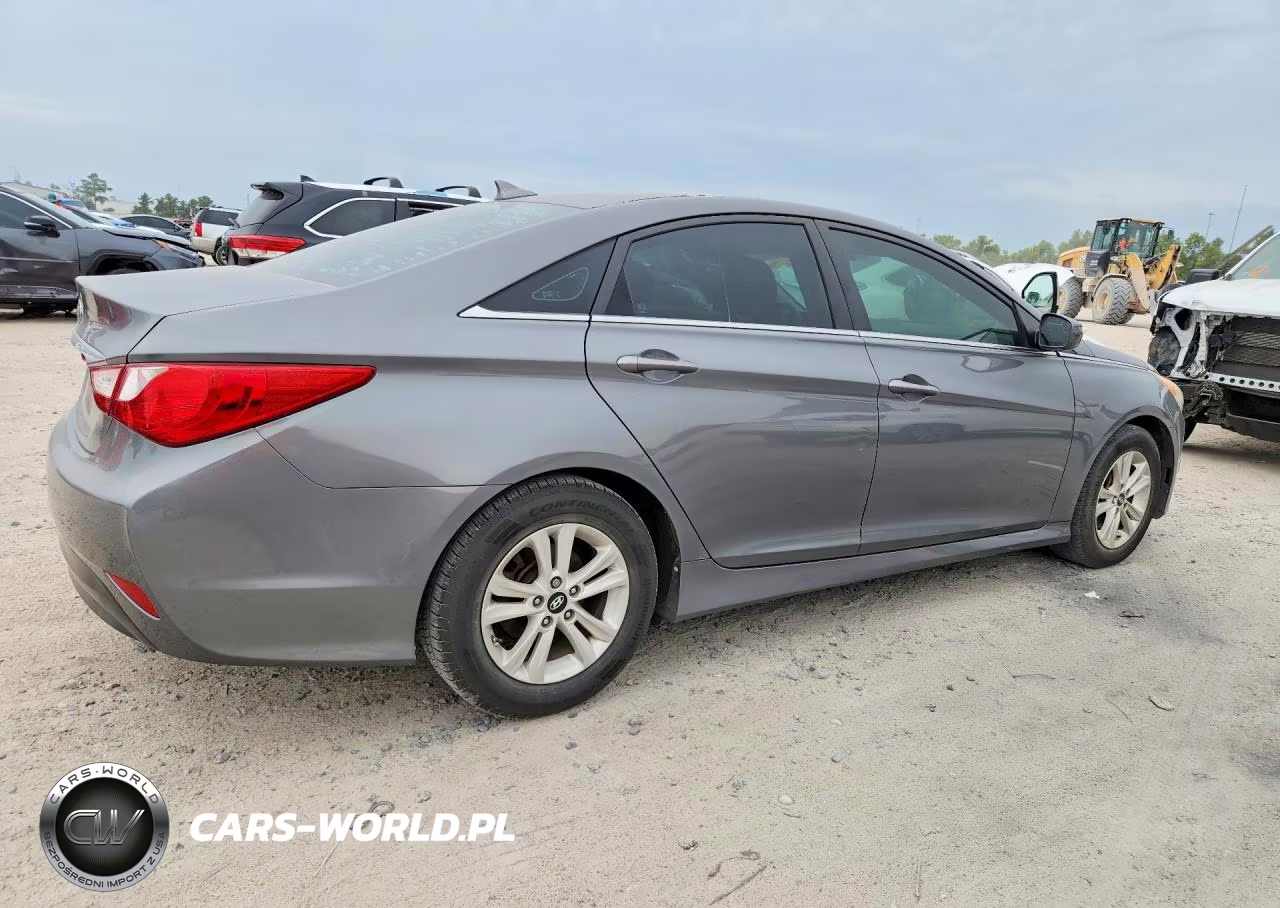2014 Hyundai Sonata Gls VIN:5NPEB4AC9EH893974 - 3