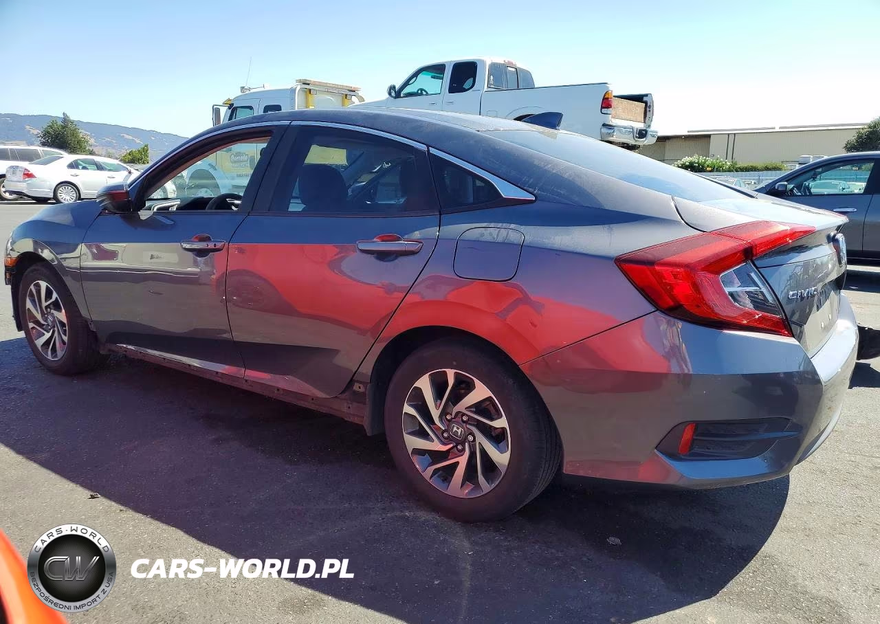 2018 Honda Civic Ex VIN:2HGFC2F7XJH513076 - 2
