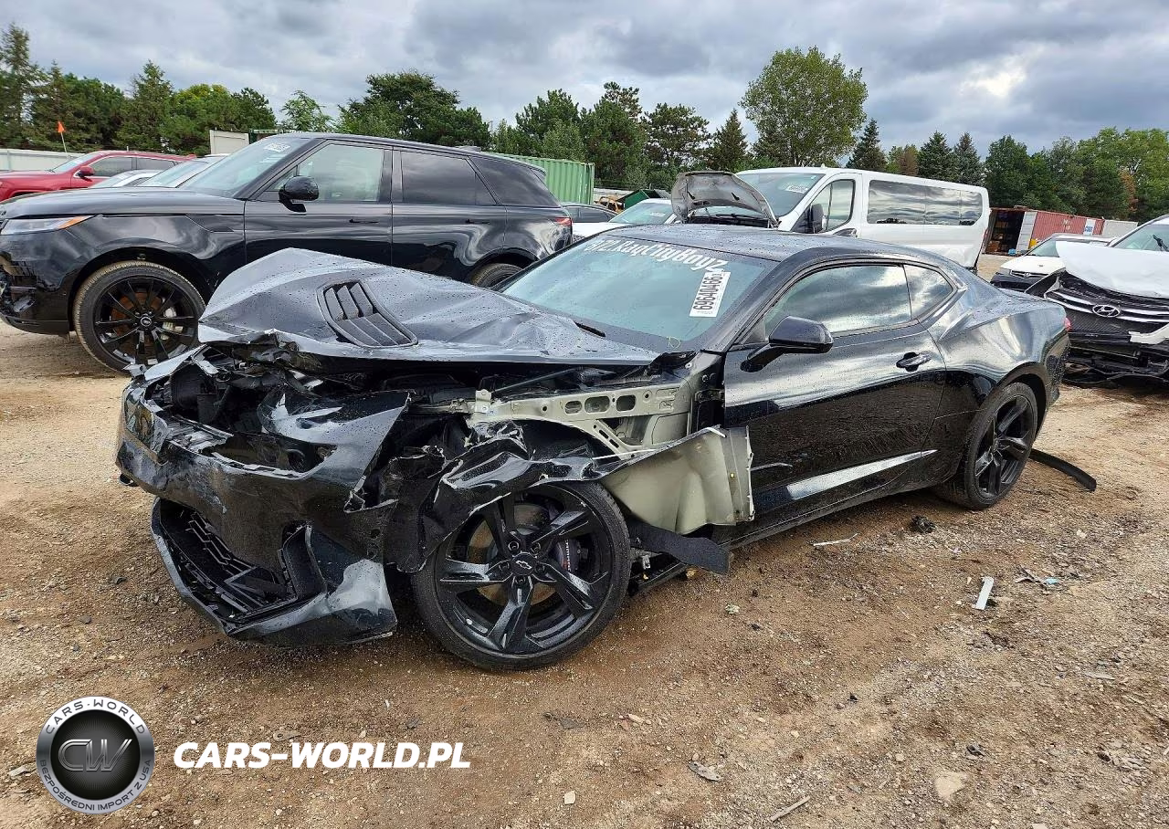 2022 Chevrolet Camaro Lt1 VIN:1G1FF1R7XN0135663 - 1