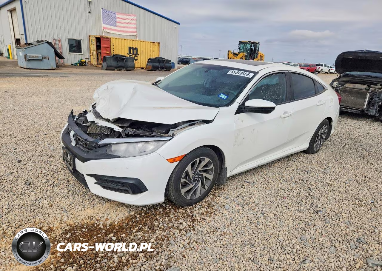 2017 Honda Civic Ex VIN:19XFC2F74HE016349 - 1