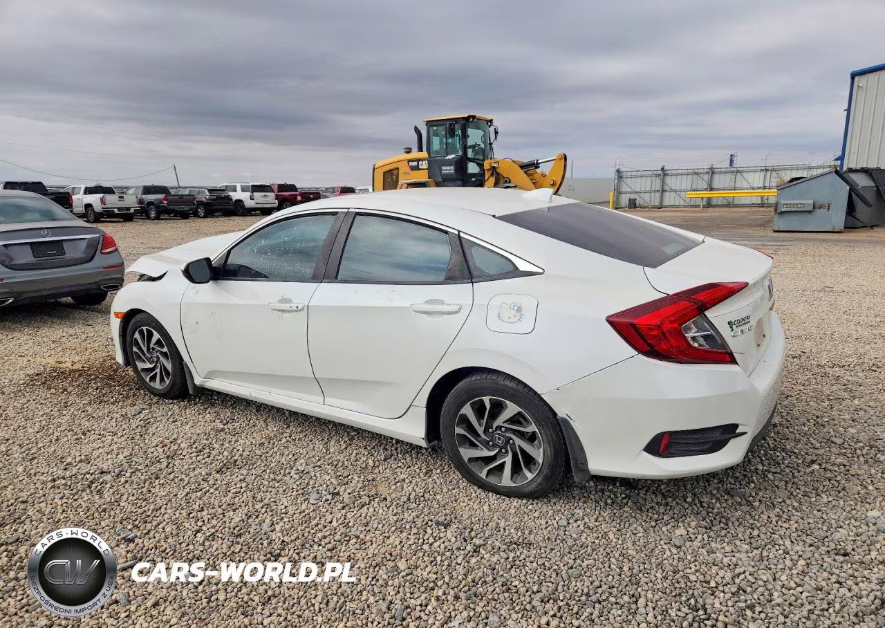 2017 Honda Civic Ex VIN:19XFC2F74HE016349 - 2