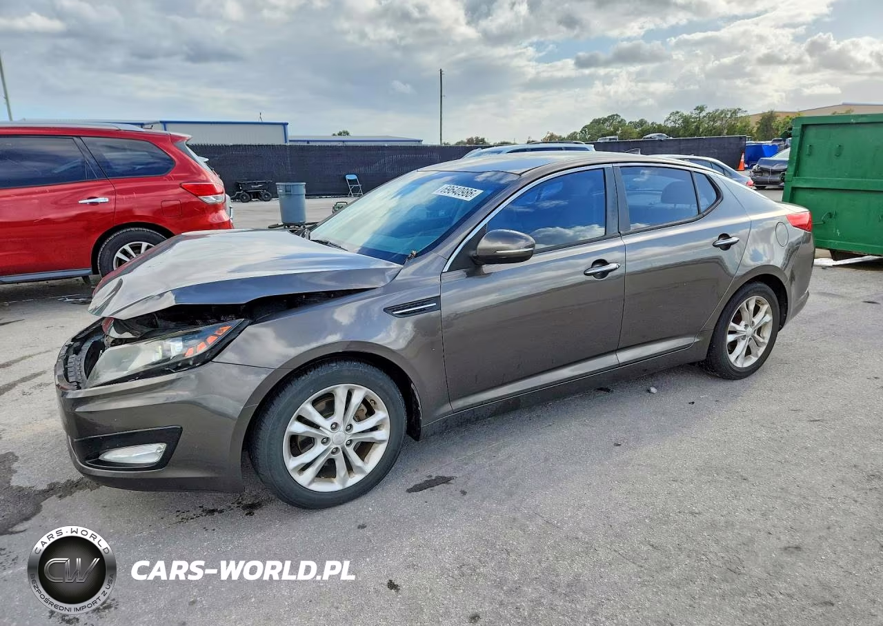2012 Kia Optima Lx VIN:5XXGM4A7XCG063860 - 1