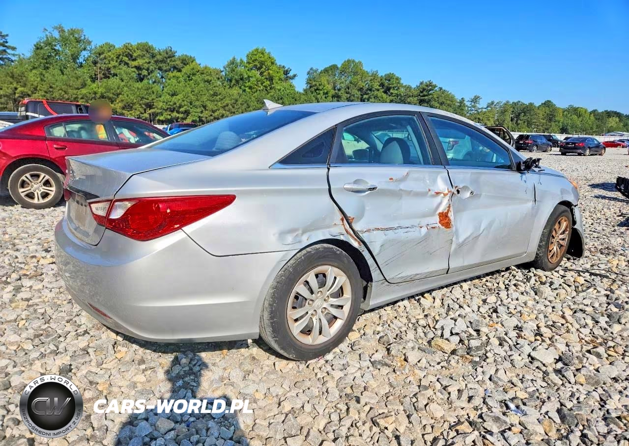 2013 Hyundai Sonata Gls VIN:5NPEB4AC6DH529834 - 3