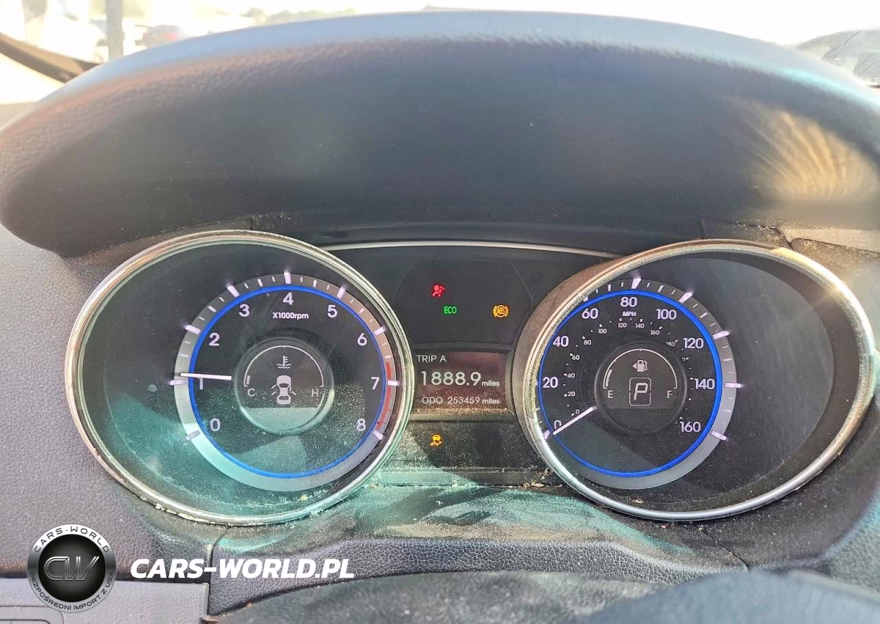 2013 Hyundai Sonata Gls VIN:5NPEB4AC6DH529834 - 9