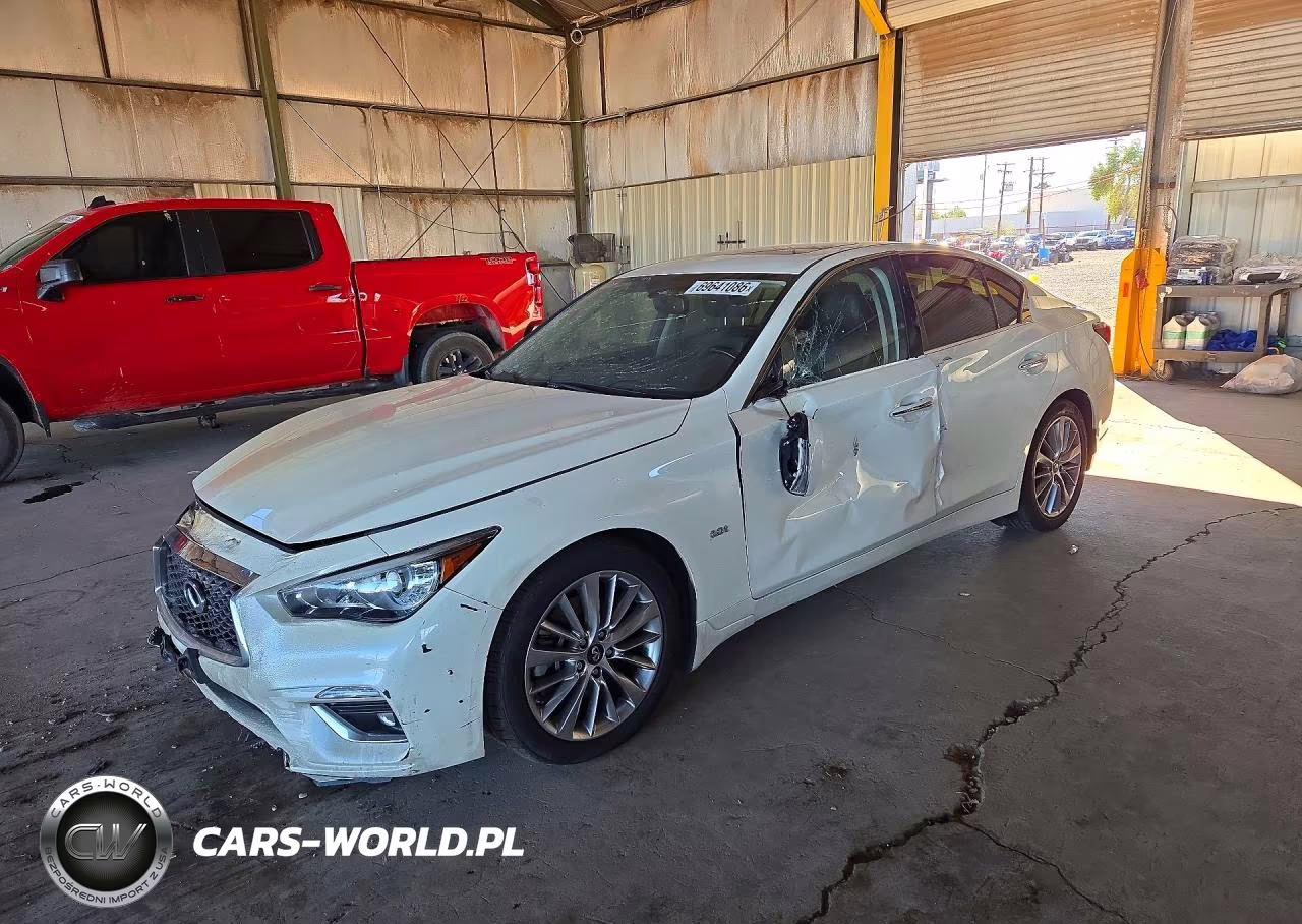 2019 Infiniti Q50 3.0T Luxe VIN:JN1EV7AP4KM515254 - 1