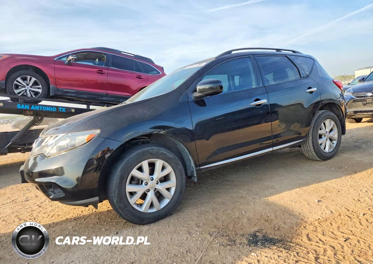 2014 Nissan Murano Sl VIN:JN8AZ1MU5EW415370 - 1