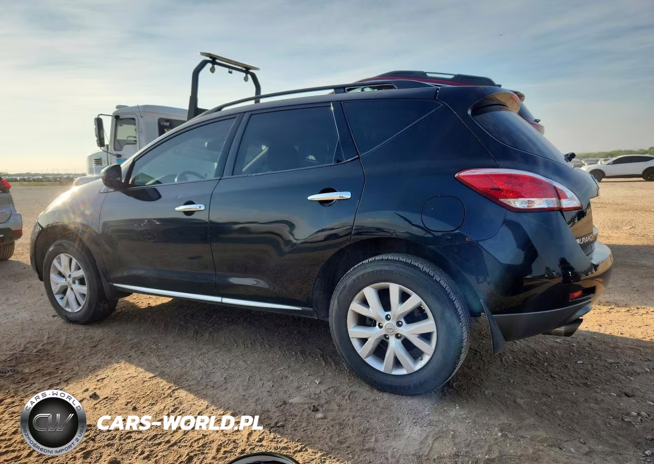 2014 Nissan Murano Sl VIN:JN8AZ1MU5EW415370 - 2