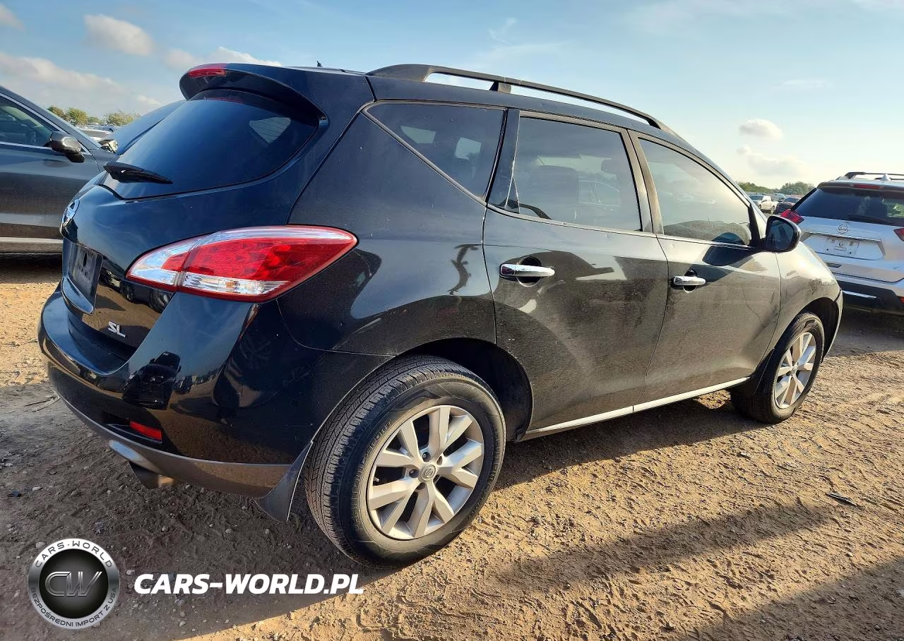 2014 Nissan Murano Sl VIN:JN8AZ1MU5EW415370 - 3