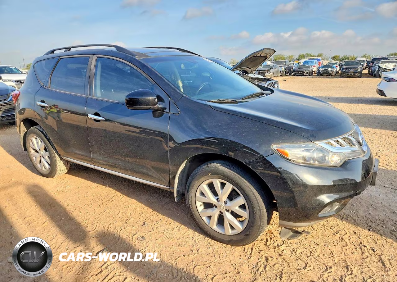 2014 Nissan Murano Sl VIN:JN8AZ1MU5EW415370 - 4