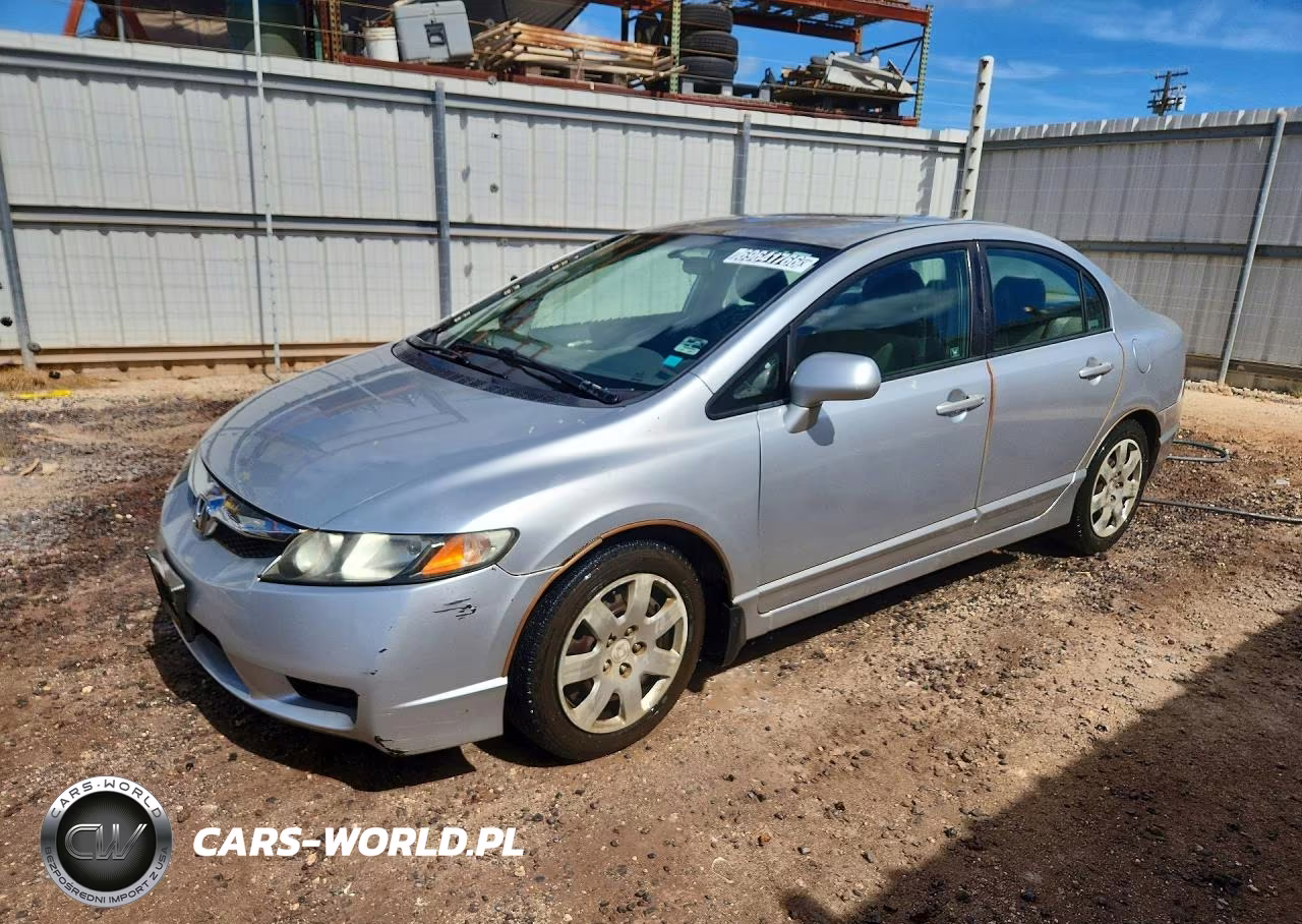 2009 Honda Civic Lx VIN:2HGFA16589H305613 - 1