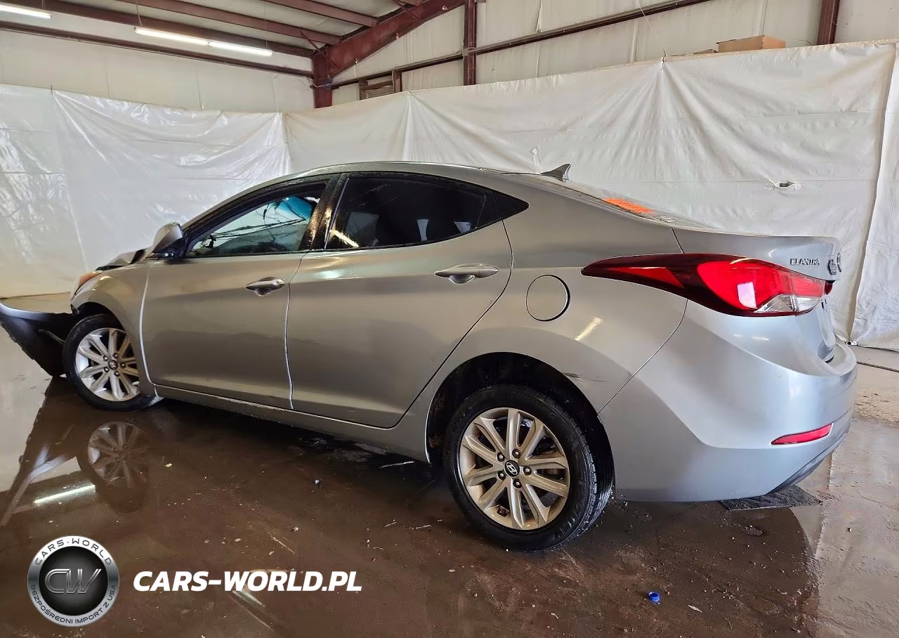 2015 Hyundai Elantra Se VIN:KMHDH4AE3FU424877 - 2
