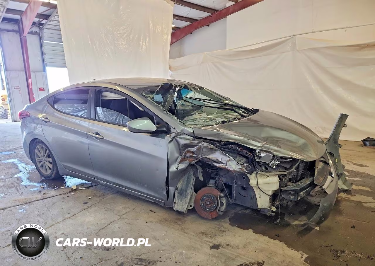 2015 Hyundai Elantra Se VIN:KMHDH4AE3FU424877 - 4