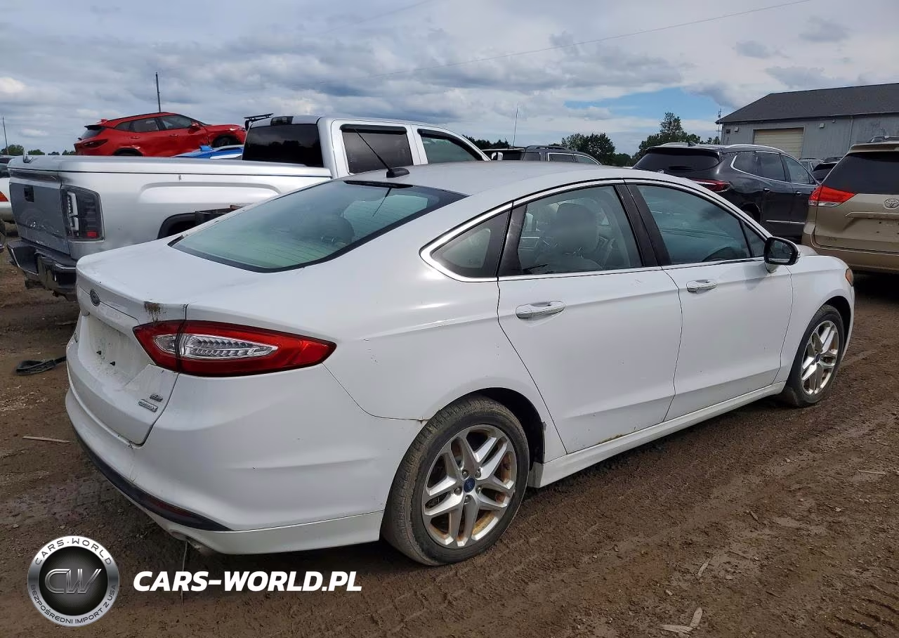 2013 Ford Fusion Se VIN:3FA6P0HR7DR253434 - 3