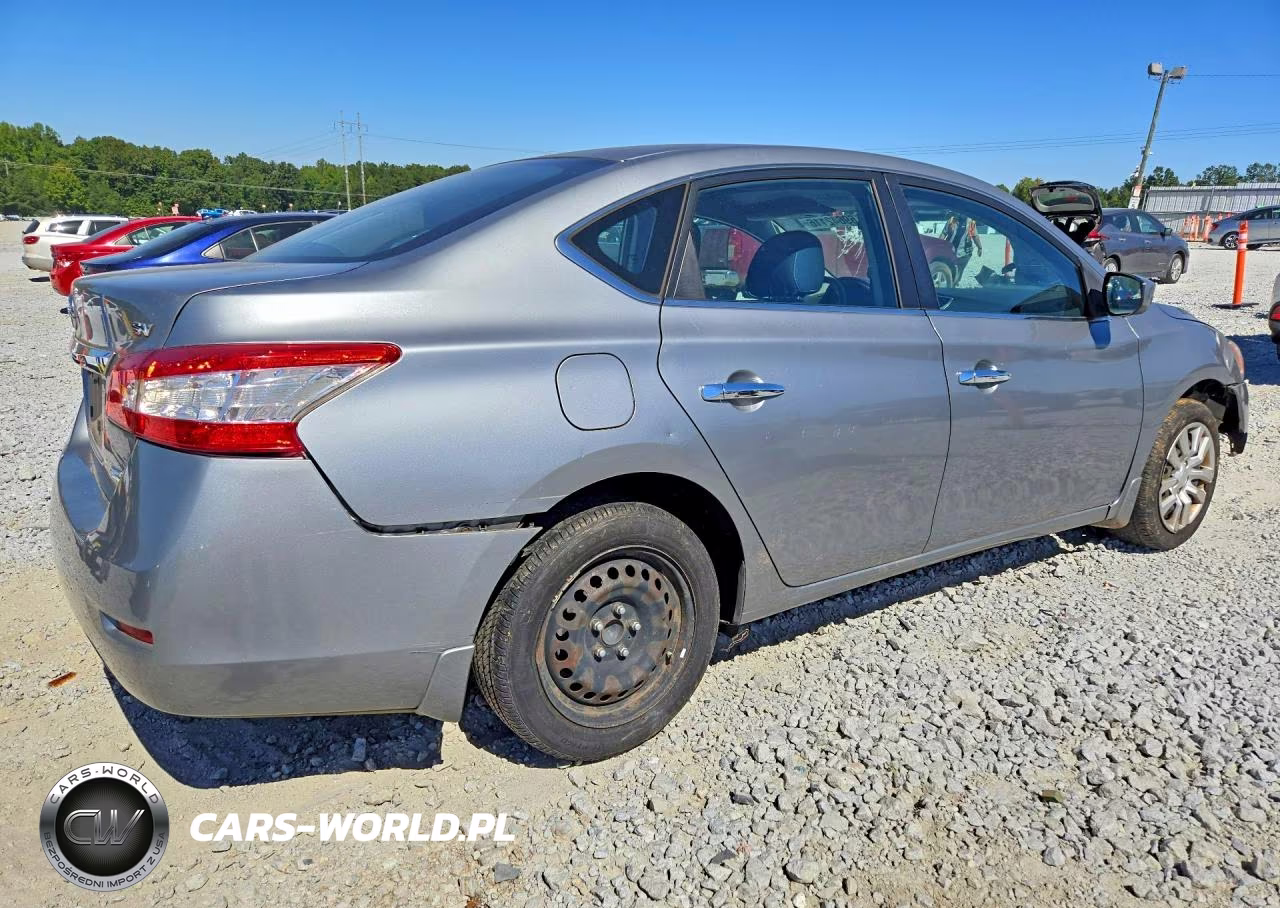 2014 Nissan Sentra Sv VIN:3N1AB7APXEY242877 - 3