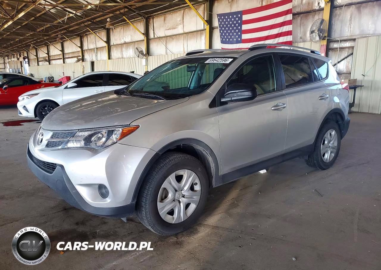 2013 Toyota Rav4 Le VIN:JTMZFREV4DD022595 - 1