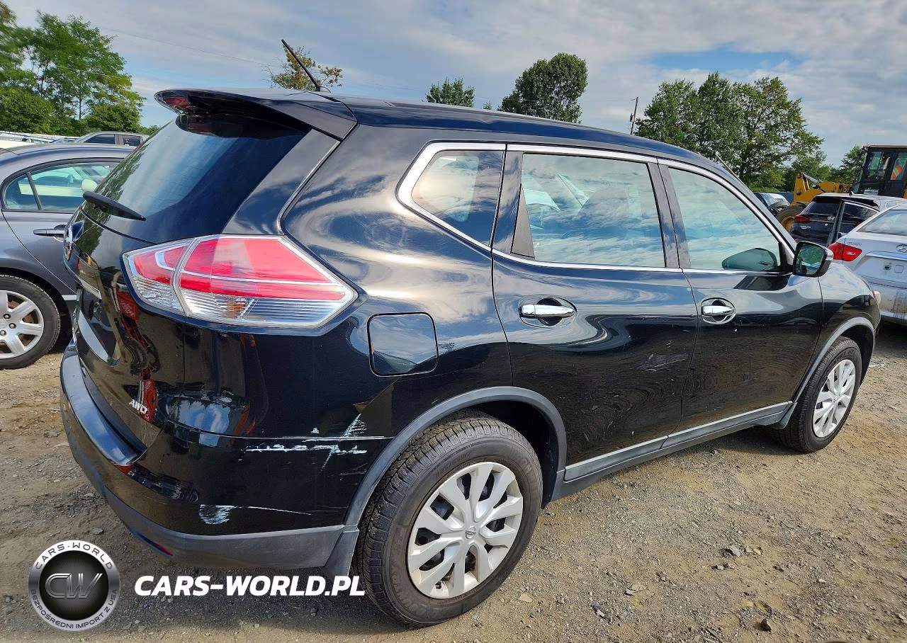 2015 Nissan Rogue S VIN:KNMAT2MV2FP524893 - 3