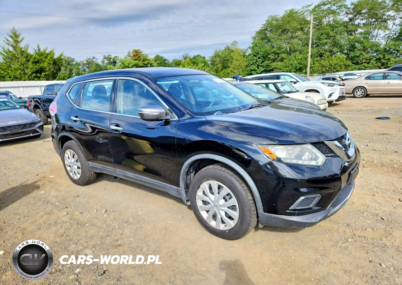 2015 Nissan Rogue S VIN:KNMAT2MV2FP524893 - 4