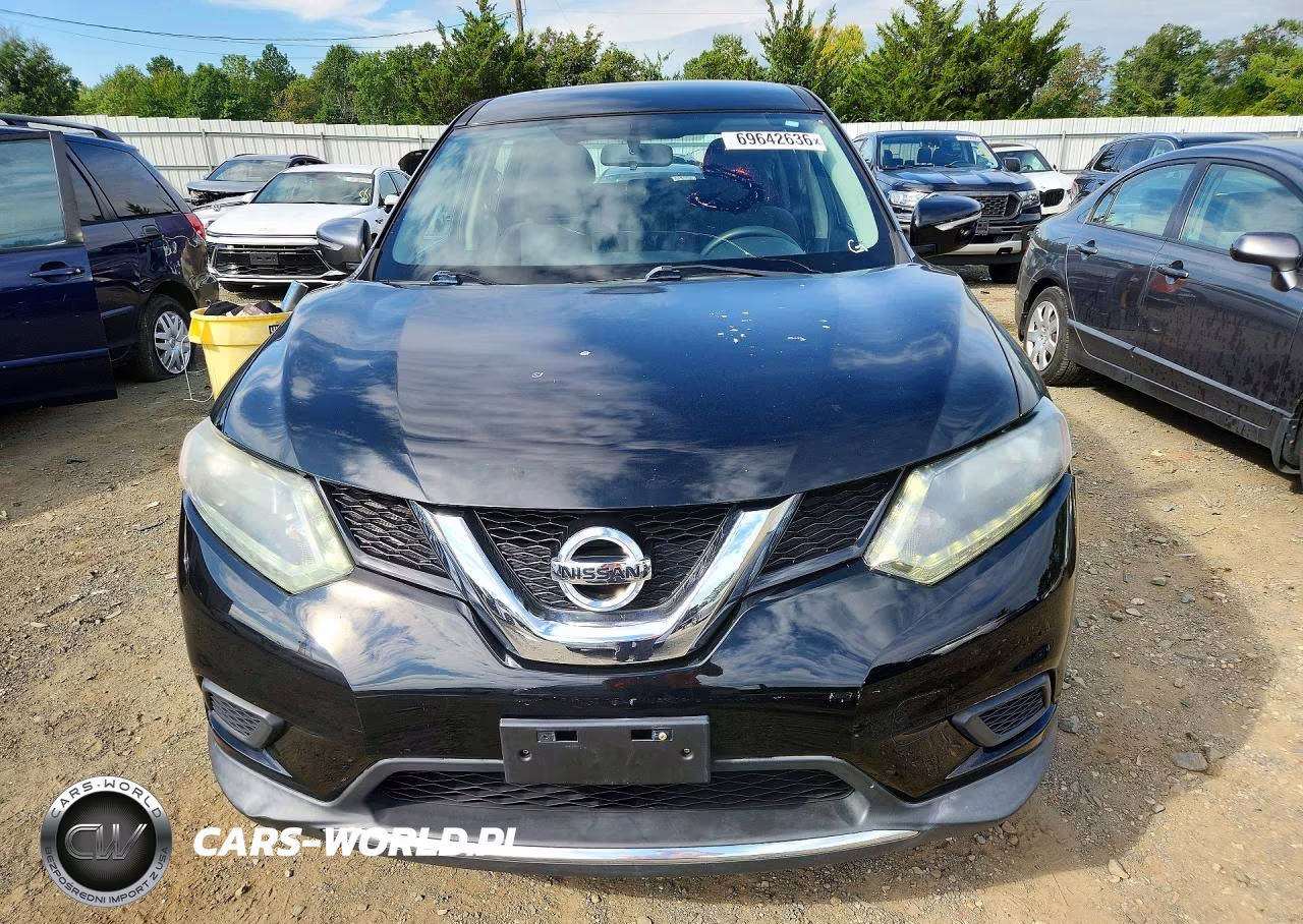 2015 Nissan Rogue S VIN:KNMAT2MV2FP524893 - 5