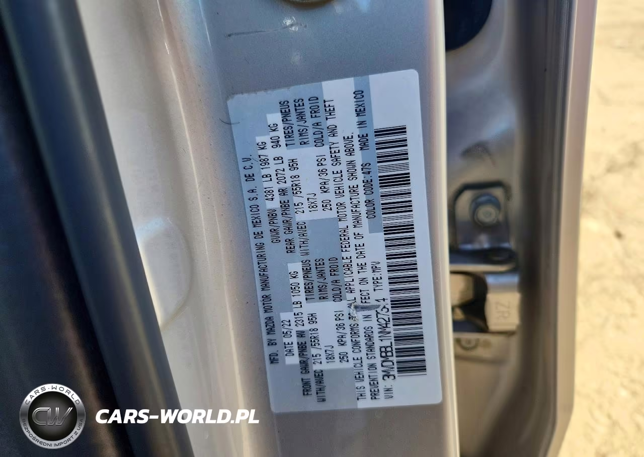 2022 Mazda Cx-30 Select VIN:3MVDMBBL1NM427344 - 13
