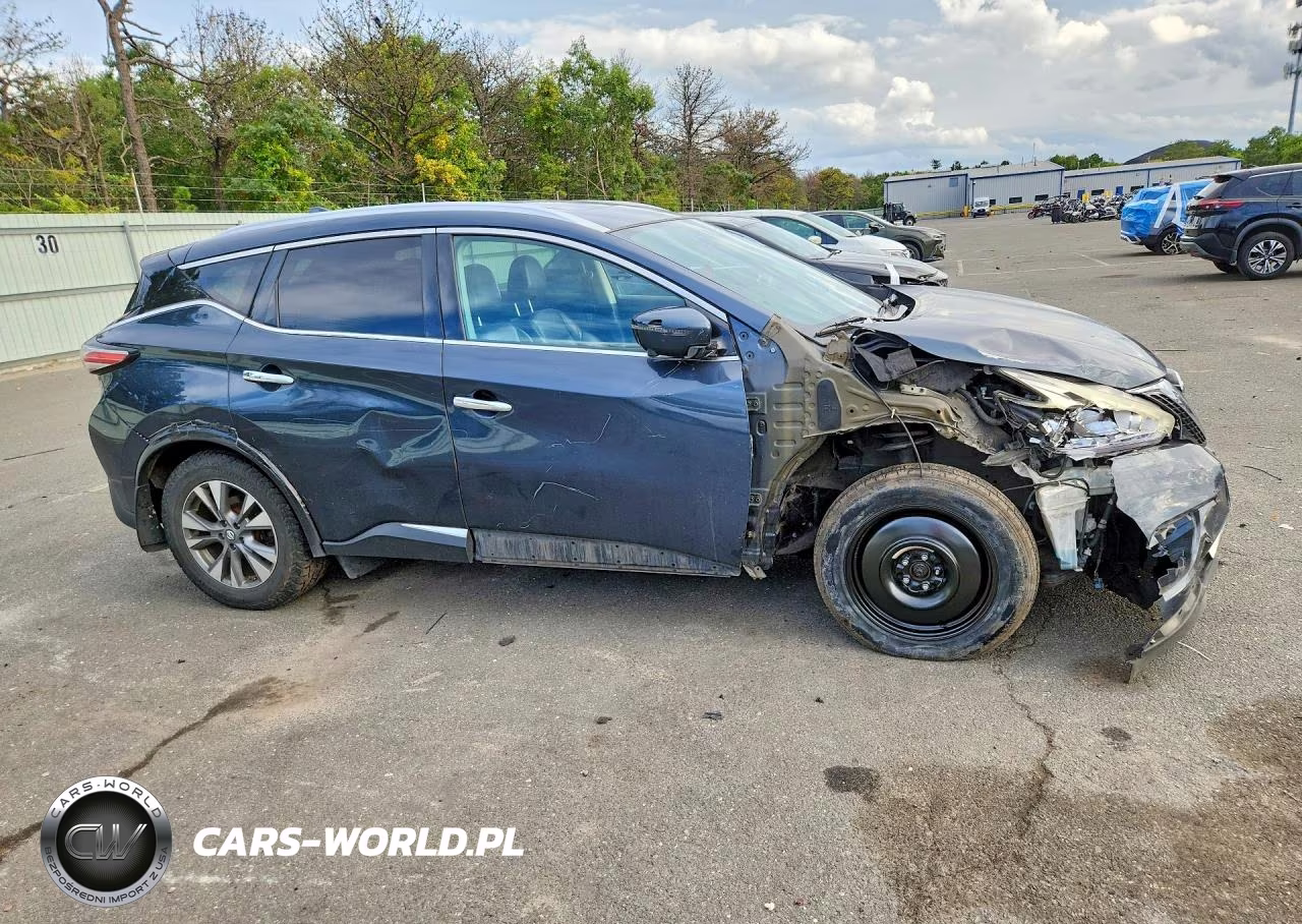 2017 Nissan Murano Sl VIN:5N1AZ2MH2HN124478 - 4