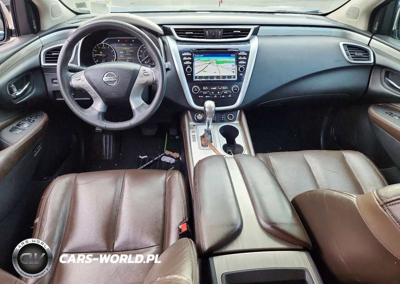 2017 Nissan Murano Sl VIN:5N1AZ2MH2HN124478 - 8