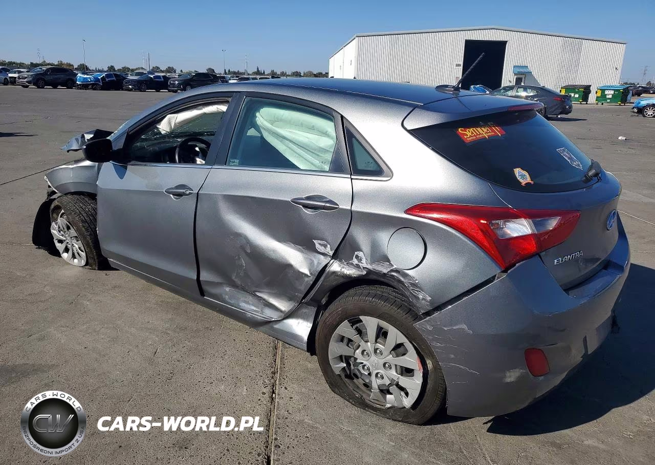 2017 Hyundai Elantra Gt Base VIN:KMHD35LH5HU373803 - 2