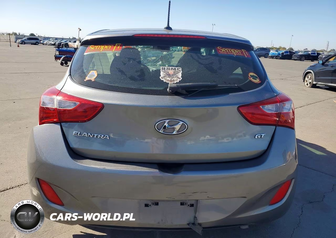 2017 Hyundai Elantra Gt Base VIN:KMHD35LH5HU373803 - 6