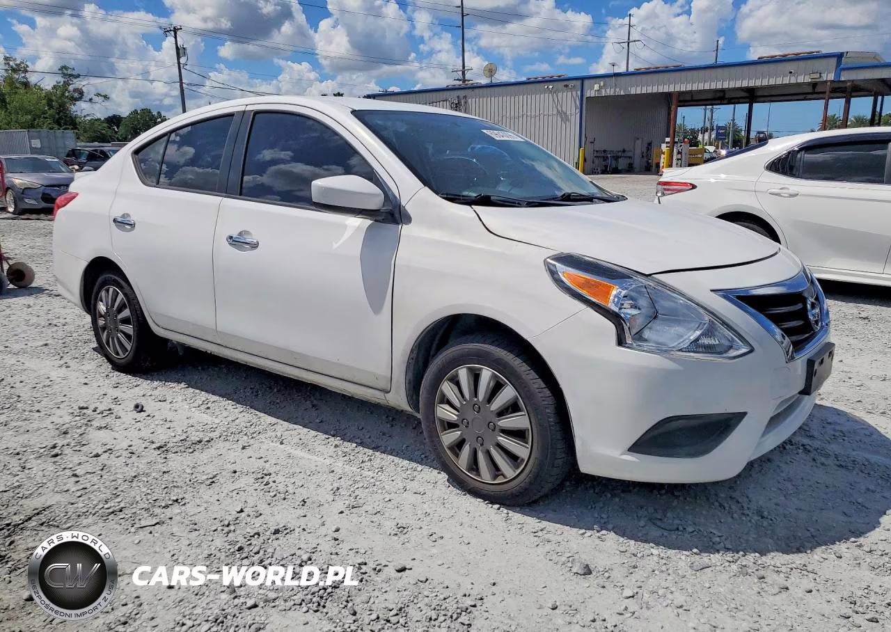 2018 Nissan Versa Sv VIN:3N1CN7AP7JK391454 - 1