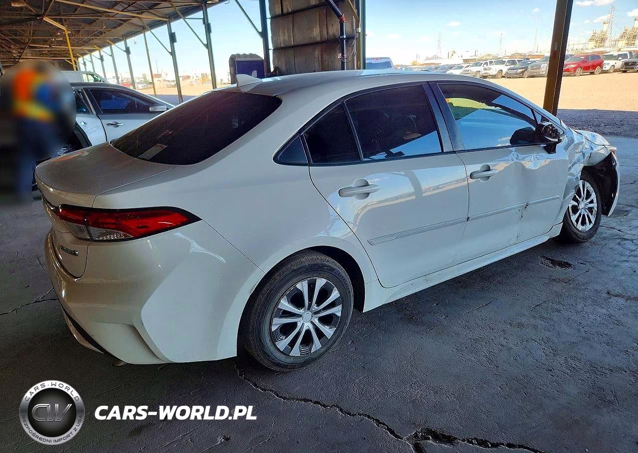 2022 Toyota Corolla Le VIN:JTDEAMDE8NJ054583 - 3
