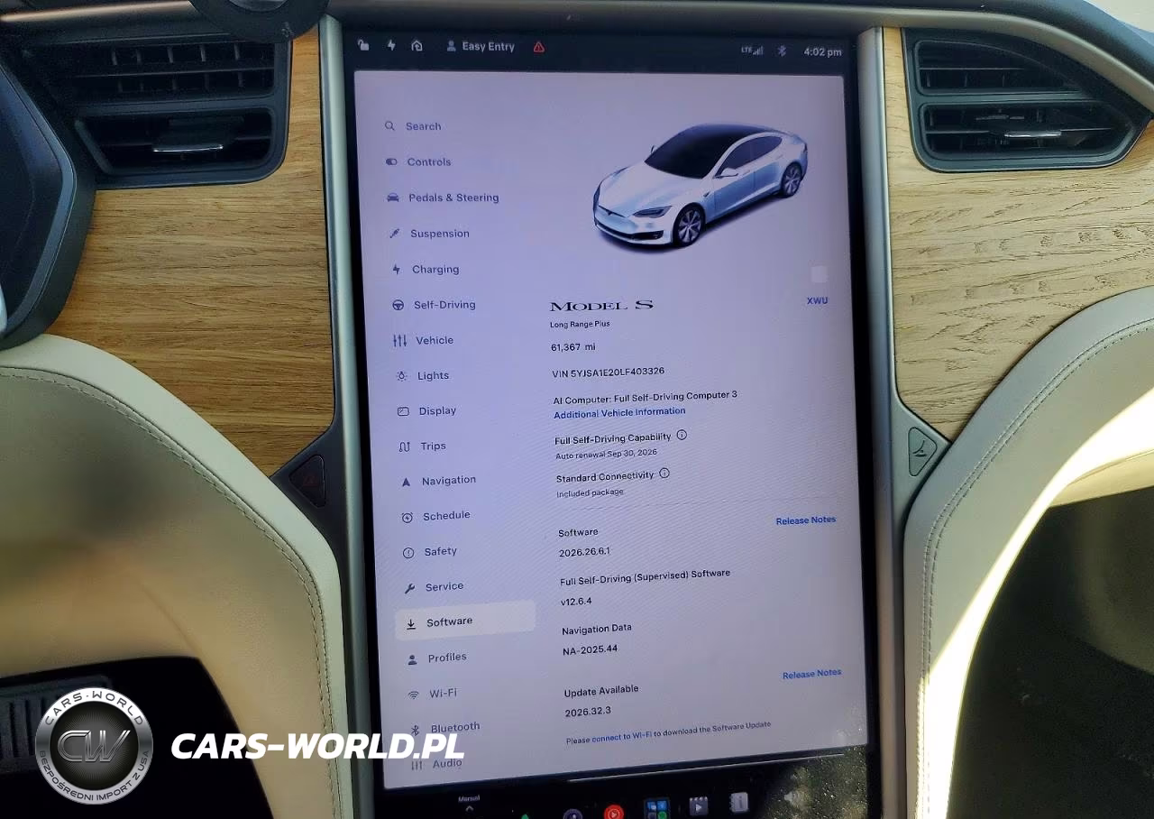 2020 Tesla Model S VIN:5YJSA1E20LF403326 - 9