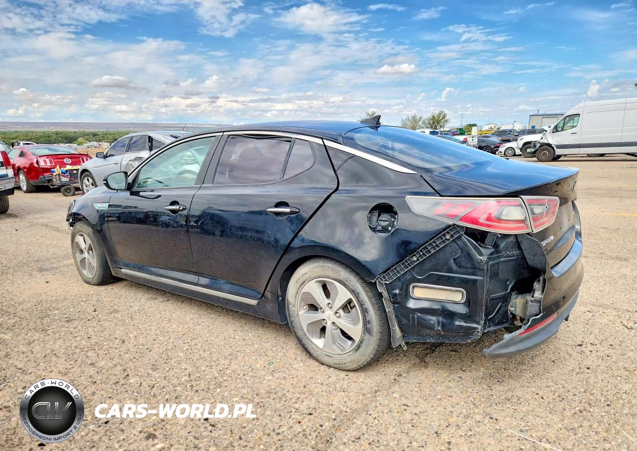 2016 Kia Optima Hybrid VIN:KNAGM4AD2G5096137 - 2