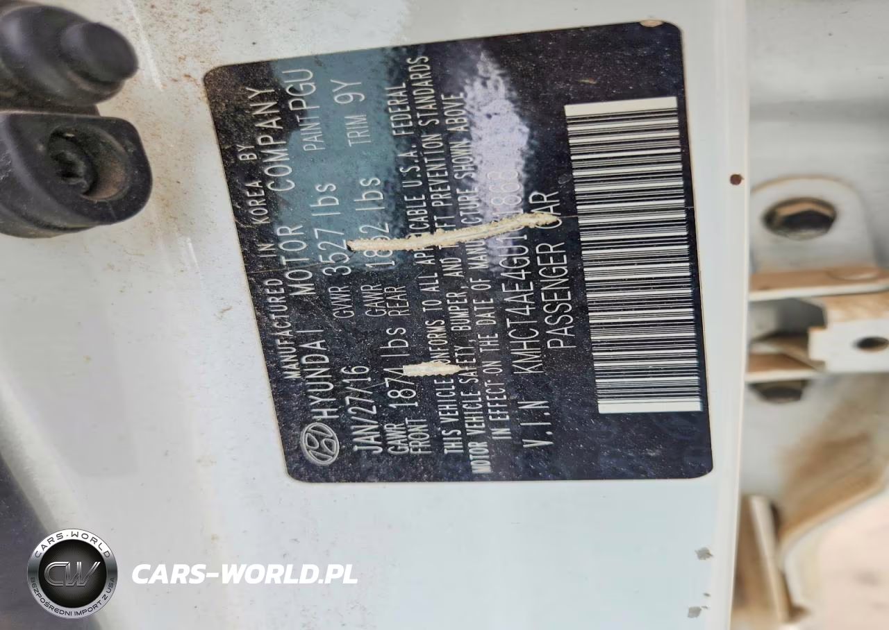 2016 Hyundai Accent Se VIN:KMHCT4AE4GU101868 - 12