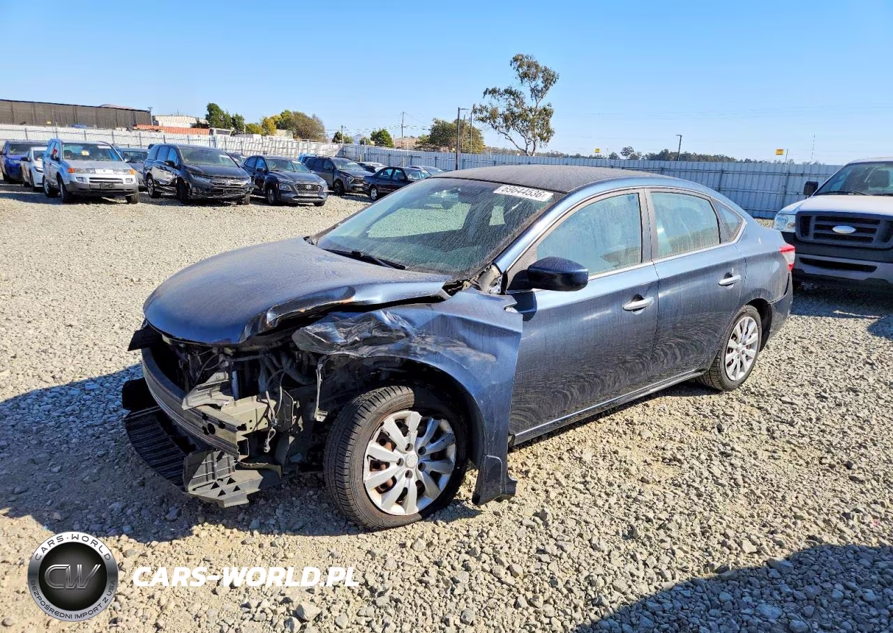 2013 Nissan Sentra S VIN:1N4AB7AP4DN910008 - 2