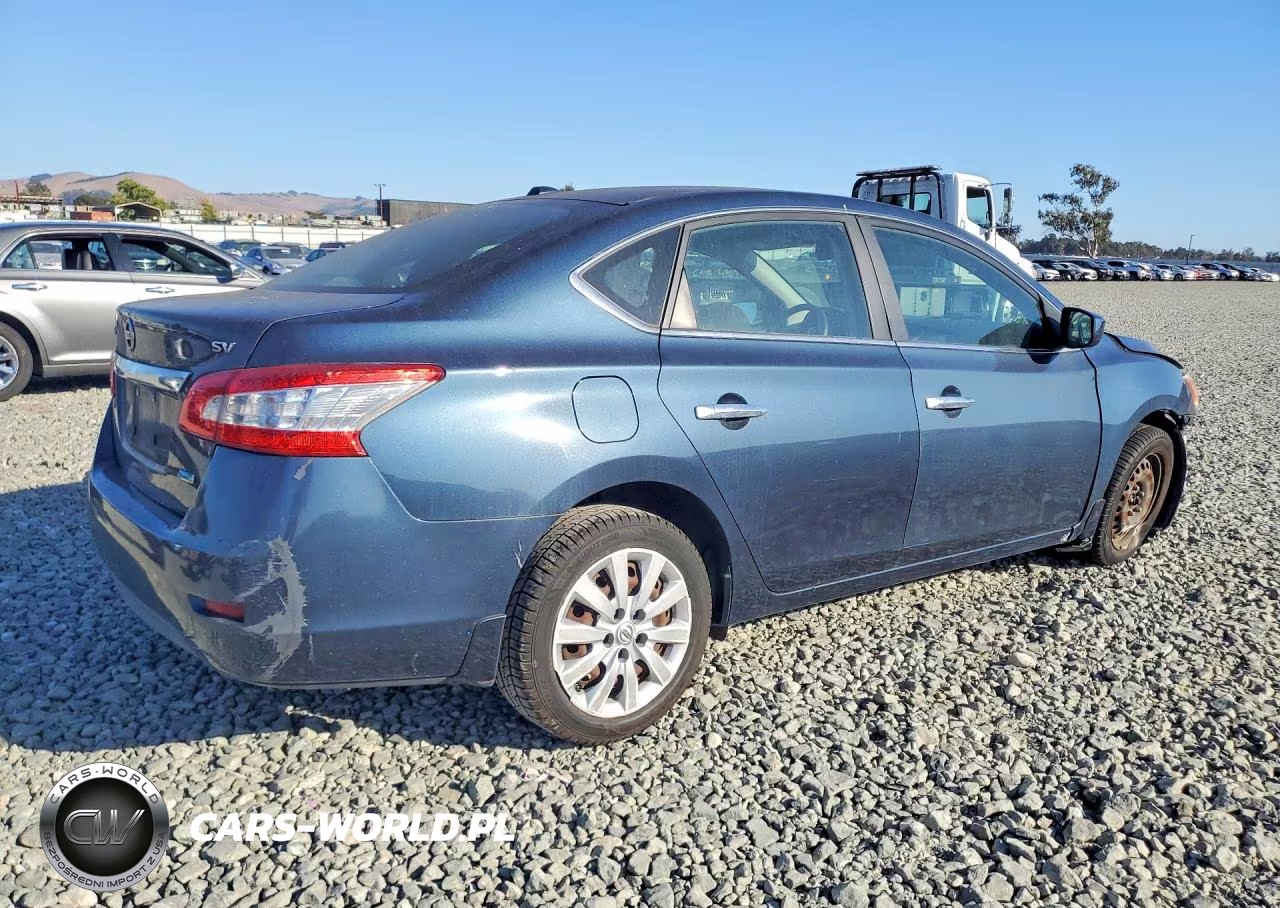 2013 Nissan Sentra S VIN:1N4AB7AP4DN910008 - 3